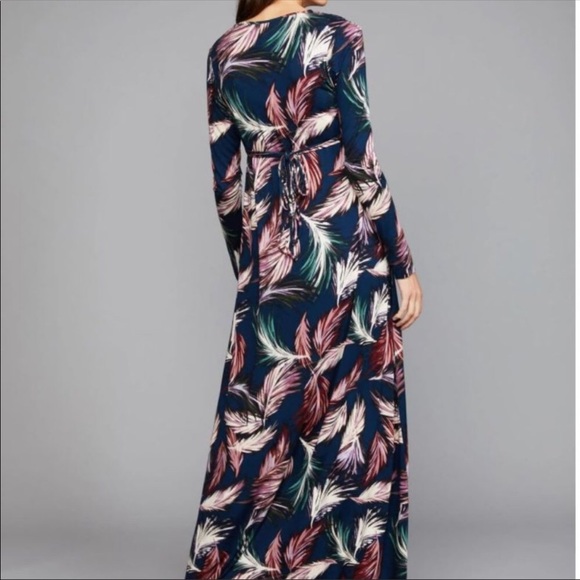 Rachel Pally Caftan Feather Print Dress - Picture 5 of 8